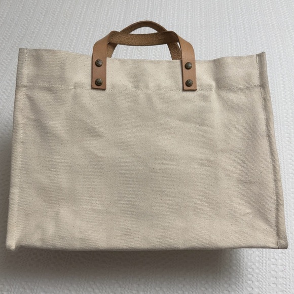 Parker Thatch Medium Mimi Tote Monogrammed ECM Classic Designer Casual - Picture 2 of 13